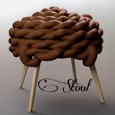 Click here to see preview images for "A3S H-Rope Stool" A3S H-Rope Stool