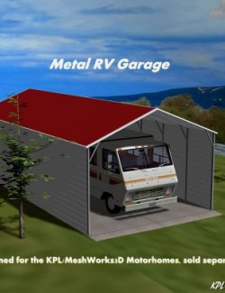 Metal RV Garage