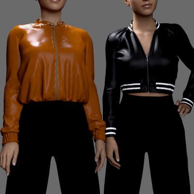 Click here to see preview images for "MS 2-in-1 Female Bomber Jackets (G8F and G9)" MS 2-in-1 Female Bomber Jackets (G8F and G9)