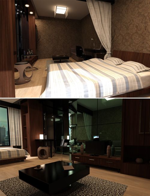 Click here to see preview images for "Clacy's Elegant Bedroom" Clacy's Elegant Bedroom