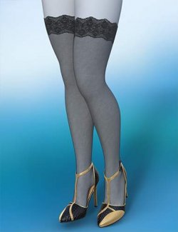 T-Strap High Heels for Genesis 9