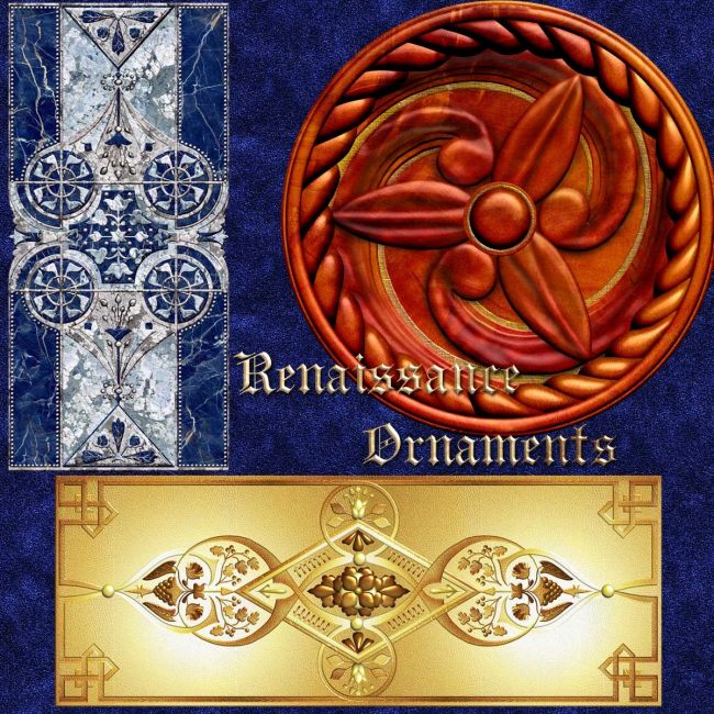 Click here to see preview images for "Harvest Moons Renaissance Ornaments" Harvest Moons Renaissance Ornaments