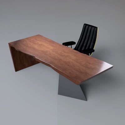 Click here to see preview images for "AQ3D Office Work Table and Chair 14" AQ3D Office Work Table and Chair 14