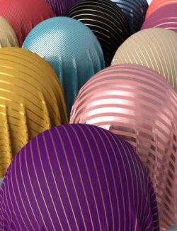 Opulence Stripes Fabric Iray Shaders- MR