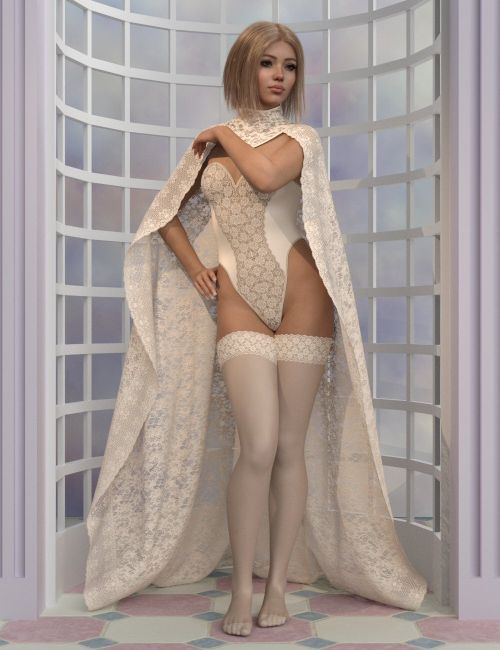Click here to see preview images for "dForce High Neck Cape for Genesis 9" dForce High Neck Cape for Genesis 9