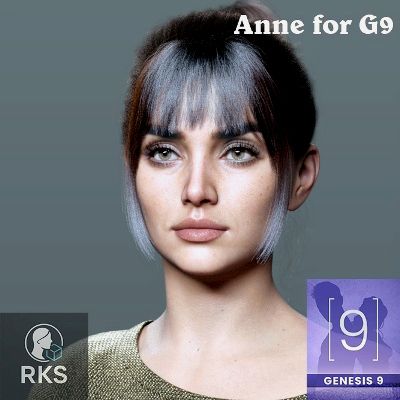Click here to see preview images for "RKS Anne for Genesis 9" RKS Anne for Genesis 9