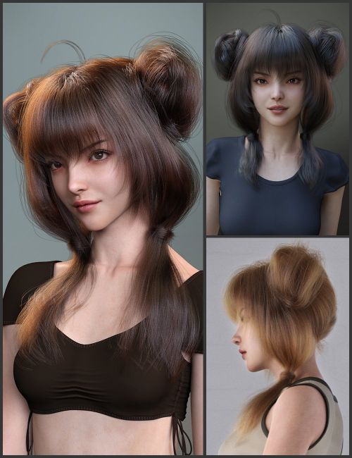 Click here to see preview images for "dForce Ethie Hair and MB Ethie for Genesis 9" dForce Ethie Hair and MB Ethie for Genesis 9