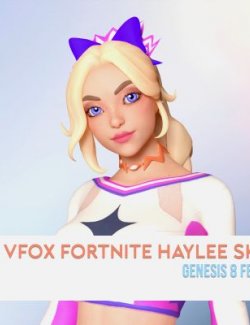 Fortnite Haylee Skye for Genesis 8 Female