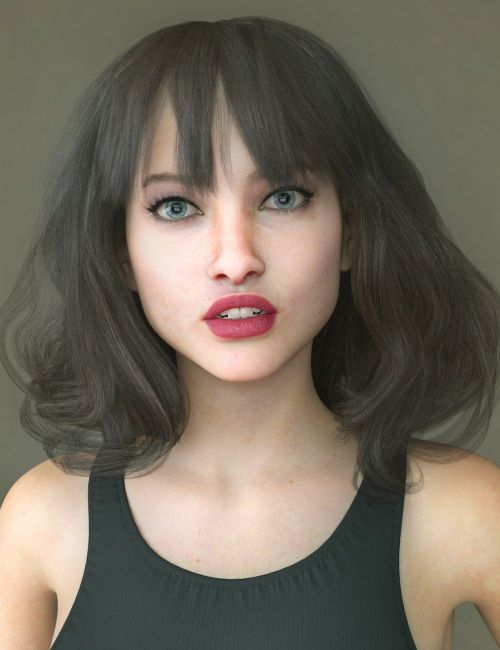 Click here to see preview images for "CS dForce Fringed Bob for Genesis 9" CS dForce Fringed Bob for Genesis 9