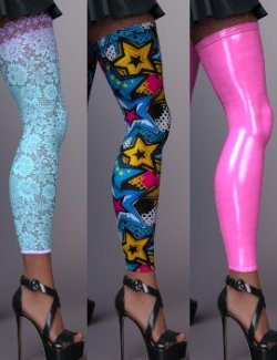 Shell Club Leggers for Genesis 9 Female