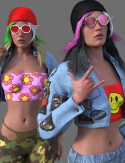 Cropped Denim Jacket for G8F and G9