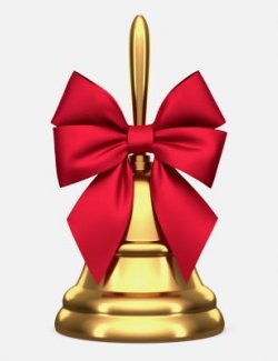 Christmas Bell 01v Props