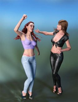 Dialogue Gestures Beat and Deictic Animations for Genesis 9