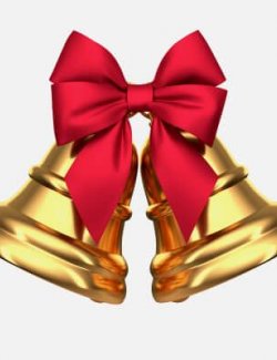 Christmas Bell 02v Props