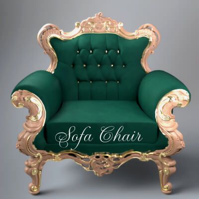 Click here to see preview images for "A3S H-Sofa Chair 4" A3S H-Sofa Chair 4