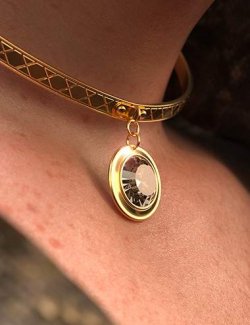 LI Choker & Pendants for Genesis 9