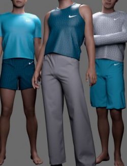 MS Male Sport Outfit 6 Piece Set (G8M and G9)