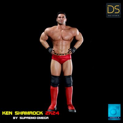 Click here to see preview images for "Ken Shamrock 2K24 for G8 Male" Ken Shamrock 2K24 for G8 Male
