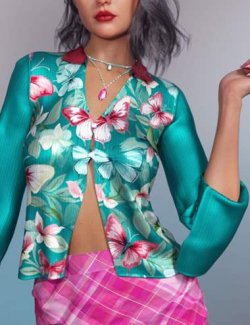 Naughty Textures dForce Elise Outfit for Genesis 9 Feminine