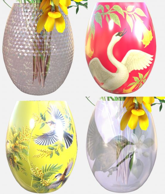 Click here to see preview images for "Bird & Flower Pattern Iray Shader Vol.3" Bird & Flower Pattern Iray Shader Vol.3