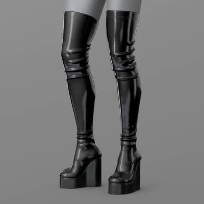 Click here to see preview images for "High Boots 2v G8 Female" High Boots 2v G8 Female
