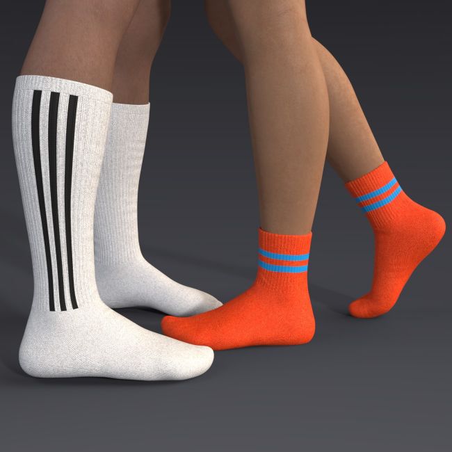 Click here to see preview images for "EliteDZ_Socks for G8F G8M" EliteDZ_Socks for G8F G8M