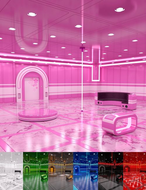 Click here to see preview images for "Cyberpunk Private Showroom" Cyberpunk Private Showroom