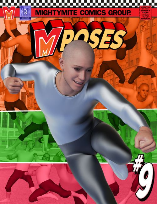 Click here to see preview images for "MightyMite Poses 009 Genesis 9" MightyMite Poses 009 Genesis 9