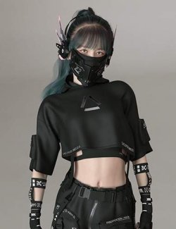 dForce Princess Mu's Techwear Outfit