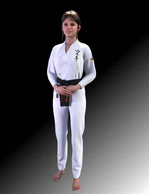 Click here to see preview images for "FG Karate Outfit for Genesis 9" FG Karate Outfit for Genesis 9