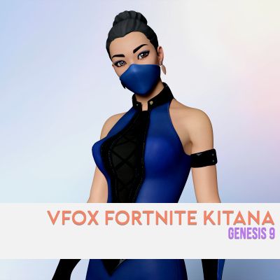 Click here to see preview images for "Fortnite Kitana for Genesis 9" Fortnite Kitana for Genesis 9