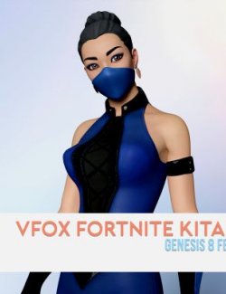 Fortnite Kitana for Genesis 8 Female