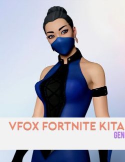 Fortnite Kitana for Genesis 9