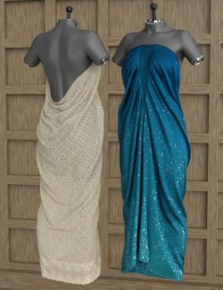 dForce Alfonsina Gown for Genesis 9