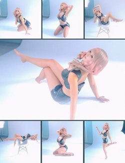 P Mega Pin Up Pose Pack