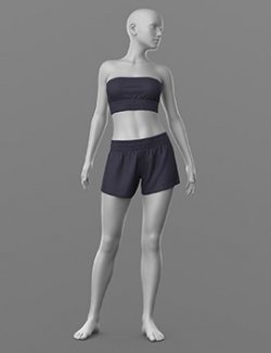 Shorts and Top G8 Female