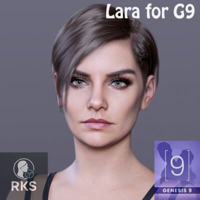 Click here to see preview images for "RKS Lara for Genesis 9" RKS Lara for Genesis 9
