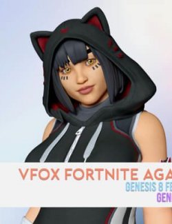 Fortnite Agata for Genesis 8 and 9