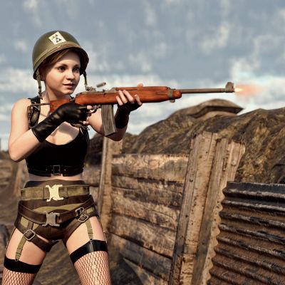 Click here to see preview images for "M2 Automatic Carbine Rifle COD for G8F and G9" M2 Automatic Carbine Rifle COD for G8F and G9