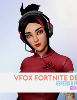 Fortnite Demi for Genesis 8 and 9