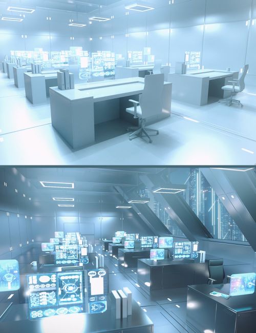Click here to see preview images for "Polish Futuristic Office" Polish Futuristic Office