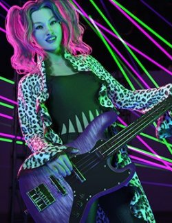 Rockstar Materials for FRQ dForce: Frilly Coat