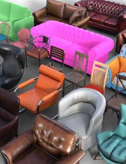 Seats Collection for Daz Studio