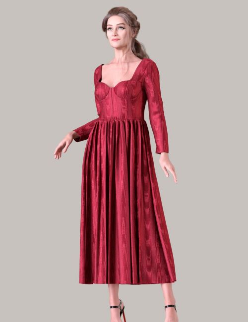 Click here to see preview images for "dForce TN Bustier Gown for Genesis 9, 8, and 8.1 Female" dForce TN Bustier Gown for Genesis 9, 8, and 8.1 Female