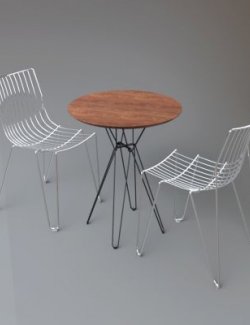 AQ3D Master Chair and Table 18