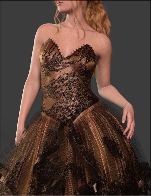 Click here to see preview images for "Faxhion - KuJ Lace Dress Texture Add-On for Genesis 9" Faxhion - KuJ Lace Dress Texture Add-On for Genesis 9