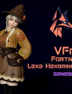 Fortnite Lexa Hexbringer for Genesis 9