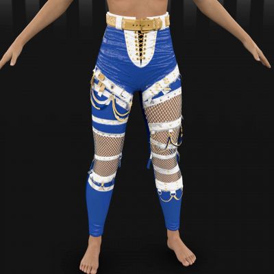 Click here to see preview images for "Lyko3D Pro Wrestling Blue Royalty Tights 81225 for G8" Lyko3D Pro Wrestling Blue Royalty Tights 81225 for G8