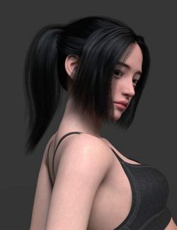 PA Rinako Hair for Genesis 9