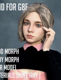 Enid for G8F - Character and Hair